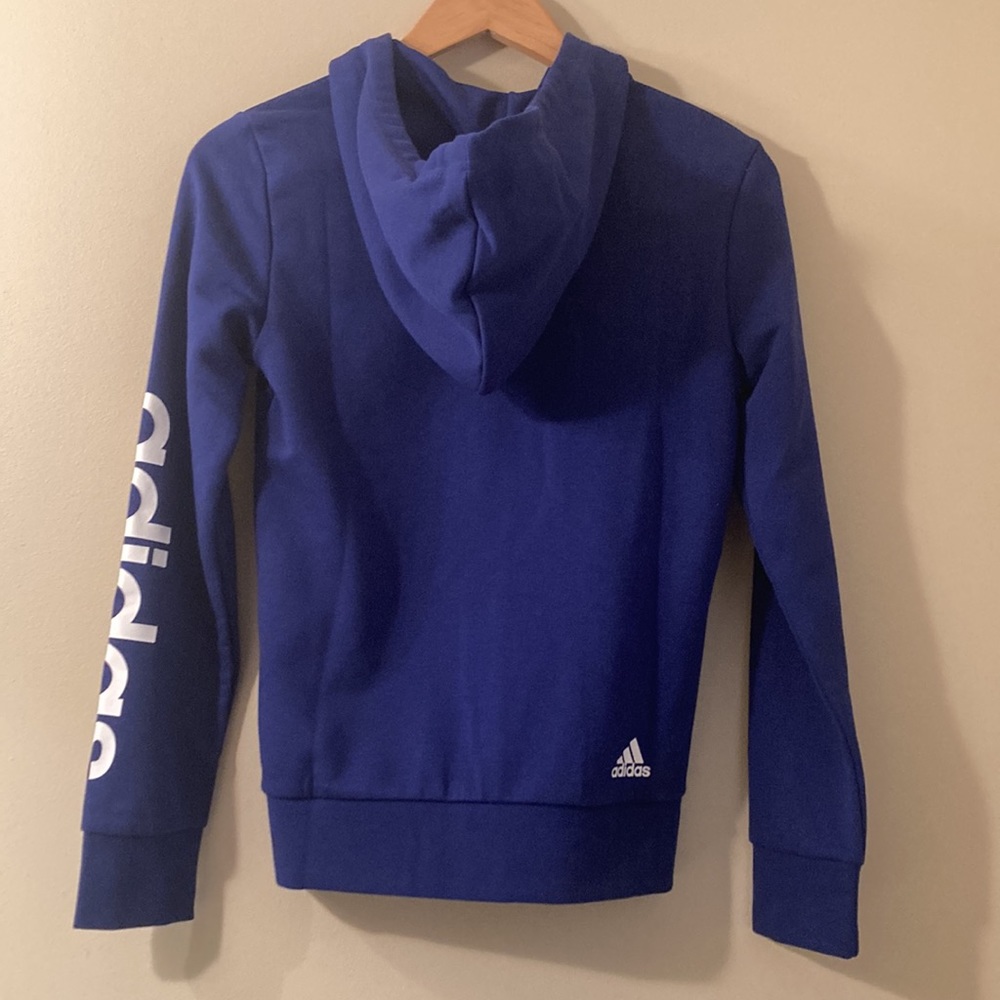 adidas track hoodie sweatshirt women’s size small